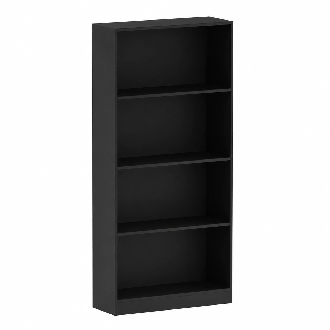 Vida Designs Cambridge Regal mit 4 Ebenen, Schwarz, Holz, für Büro und Wohnzimmer