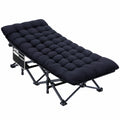 Sportneer Klappbares Campingbett mit Matratze, 204KG Tragkraft, Inklusive Aufbewahrungstasche - Für Outdoor, Garten und Reisen
