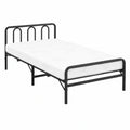 Faltbares Gästebett 90x200 cm mit Metallrahmen und Memory-Schaum