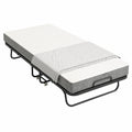 Faltbares Klappbett 90x200cm mit 13cm Hochdichter Schaumstoffmatratze, Tragfähigkeit 200kg, Ideal für Gäste, Schlafzimmer, Büro, Wohnzimmer