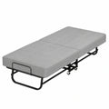 Faltbares Gästebett 79x190cm mit Memory-Foam, Tragbar & Platzsparend