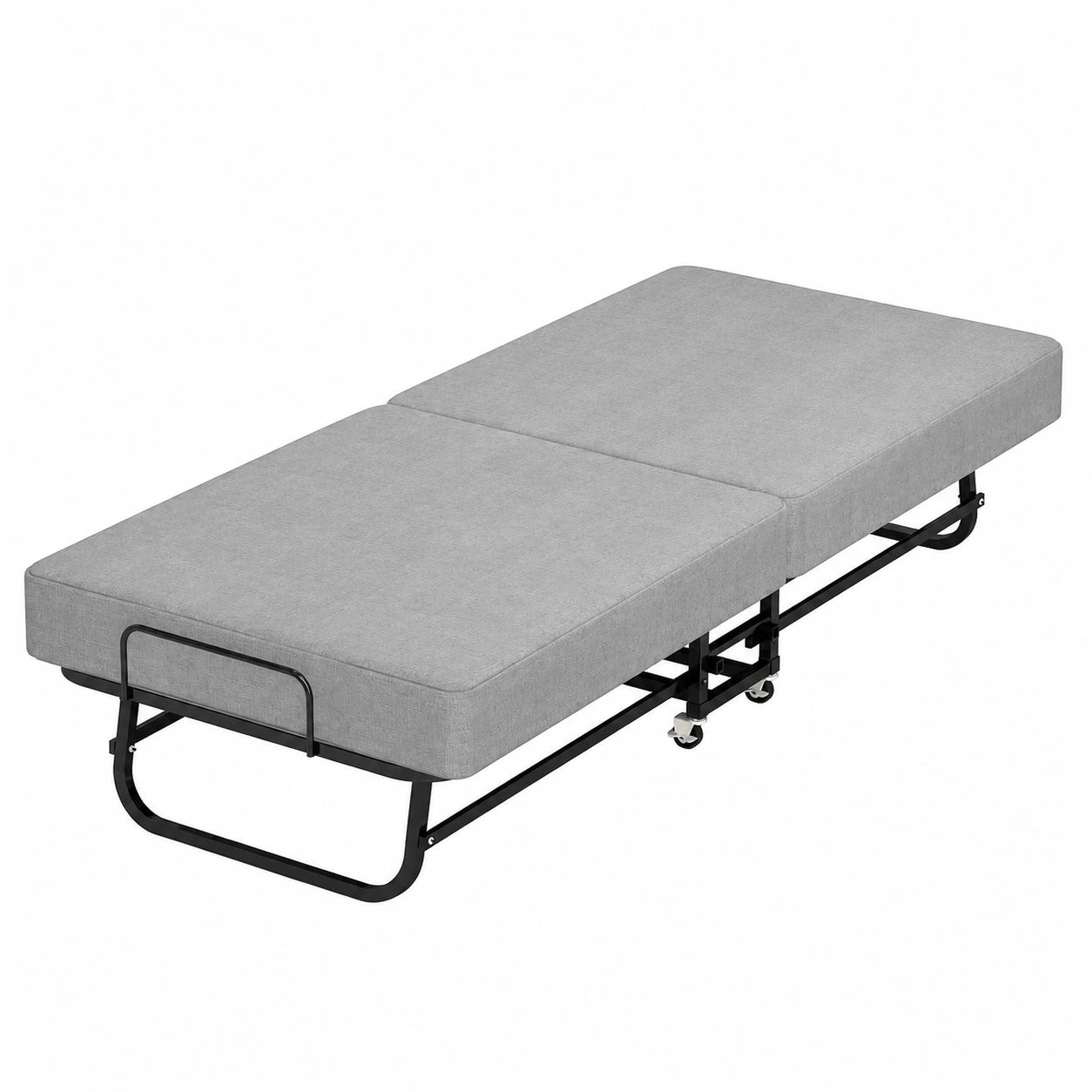 Faltbares Gästebett 79x190cm mit Memory-Foam, Tragbar & Platzsparend