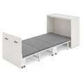 Multifunktionales Klappbett 85x190 cm mit Matratze, Vertikales Wandbett für Reisen